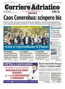 Corriere Adriatico Ancona - 14 Ottobre 2025