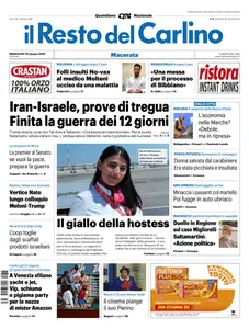 Il Resto del Carlino Macerata - 25 Giugno 2025