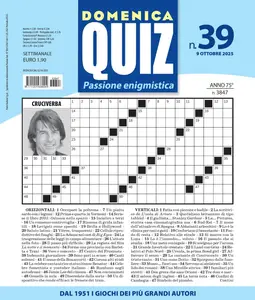 Domenica Quiz N.3847 - 9 Ottobre 2025