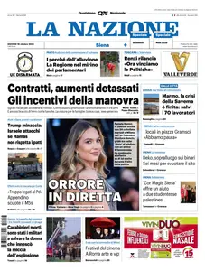 La Nazione Siena - 16 Ottobre 2025