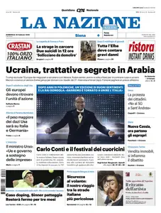 La Nazione Siena - 16 Febbraio 2025