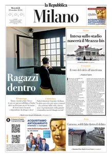 la Repubblica Milano - 23 Ottobre 2024