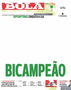 A Bola - 18 Maio 2025