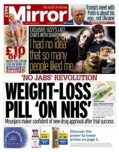 Daily Mirror - 8 August 2025