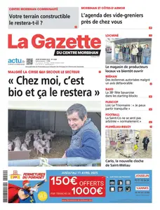 La Gazette du centre Morbihan - 20 Mars 2025