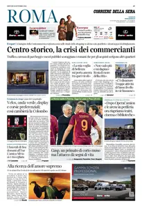 Corriere della Sera Roma - 30 Ottobre 2025
