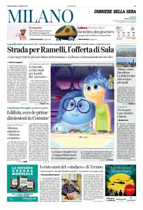 Corriere della Sera Milano - 30 Aprile 2025