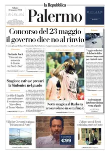 la Repubblica Palermo - 18 Maggio 2024