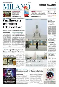 Corriere della Sera Milano - 6 Novembre 2024