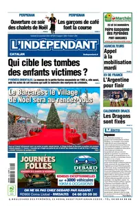 L'Indépendant - 22 Novembre 2024