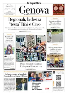 la Repubblica Genova - 12 Agosto 2024