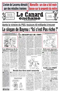Le Canard enchaîné - 4 Juin 2025