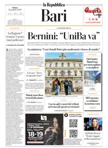 la Repubblica Bari - 11 Gennaio 2025