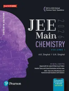 Pearson JEE Main Chemistry Vol 1 – 2026