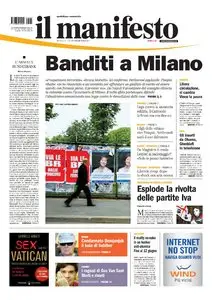 IL MANIFESTO 13 MAGGIO 2011