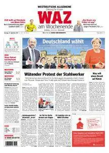 WAZ Westdeutsche Allgemeine Zeitung Essen-Steele/Kray - 23. September 2017