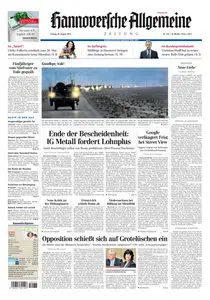 Hannoversche Allgemeine Zeitung - 20.08.2010
