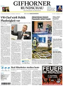 Gifhorner Rundschau - Wolfsburger Nachrichten - 21. Dezember 2018