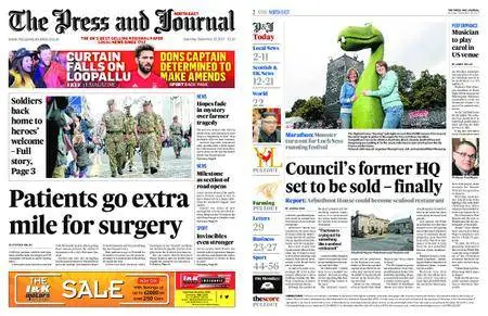 The Press and Journal North East – September 23, 2017