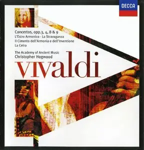 Antonio Vivaldi - Concertos op. 3, 4, 8 & 9 - C. Hogwood, Academy of Ancient Music [Repost]