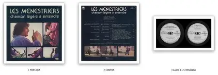 Les Ménestriers ‎- Chanson Légère À Entendre (1976) FR 1st Pressing - LP/FLAC In 24bit/96kHz