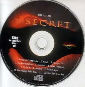 Alan Parsons - The Secret (2019) {Deluxe Edition CD/DVD}