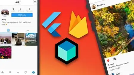 Flutter Firebase Bloc Instagram Clone | iOS and Android 2021