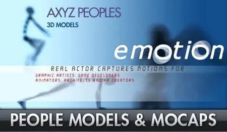 AXYZ People 3D Models & MoCap Libraries