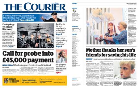 The Courier Perth & Perthshire – August 30, 2019