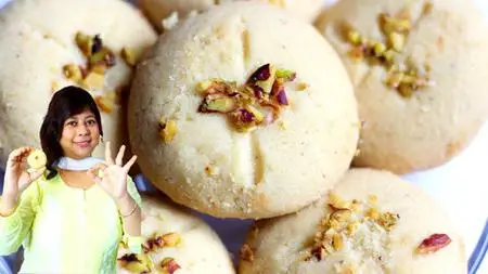 Baking Indian Cookie : Nankhatai