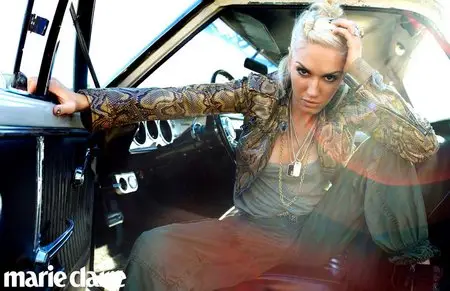 Gwen Stefani by Peggy Sirota for Marie Claire October 2012