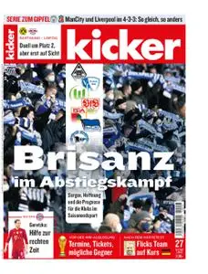 Kicker – 31. März 2022