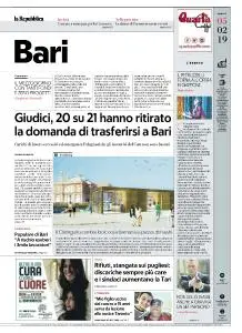 la Repubblica Bari - 5 Febbraio 2019