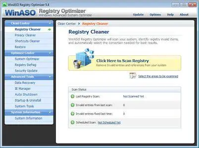 WinASO Registry Optimizer 5.4.0.1 + Portable