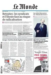 Le Monde, du  12 Octobre2010.
