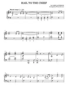 Hail to the Chief - James Sanderson (Piano Solo)
