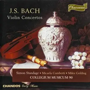 Johann Sebastian Bach - Violin Concertos - Simon Standage, Collegium Musicum 90