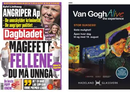 Dagbladet – 09. august 2019