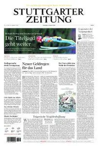 Stuttgarter Zeitung Stadtausgabe (Lokalteil Stuttgart Innenstadt) - 02. Januar 2018