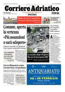 Corriere Adriatico - 24 Febbraio 2017