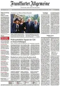 Frankfurter Allgemeine Zeitung vom Freitag, 27. September 2013