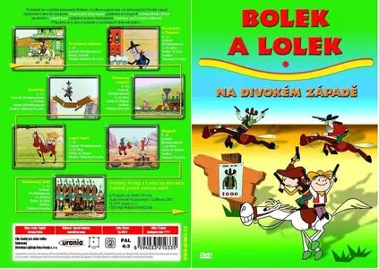 Bolek i Lolek na Dzikim Zachodzie / Bolek and Lolek in the Wild West - by Władysław Nehrebecki (1972)