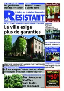 Le Journal Le Résistant - 10 novembre 2018