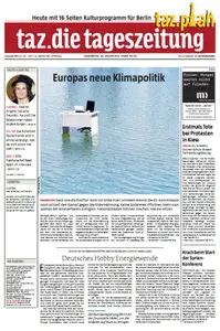 Tageszeitung TAZ vom 23 Januar 2014