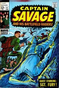 Captain Savage and his Battlefield Raiders 11 HD (Feb 1969) c2c