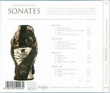 Luis Otavio Santos, Alessandro Santoro, Ricardo Rodriguez Miranda - Jean-Marie Leclair: Sonates (2004)