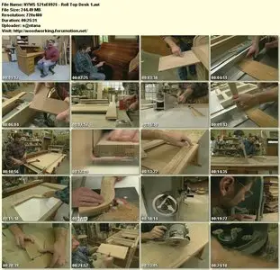 New Yankee Workshop S21xE0925 - Roll Top Desk Part 1
