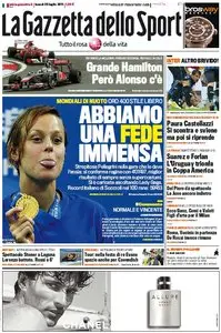 La Gazzetta dello Sport (25-07-11)