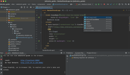 WebStorm 2021.3 macOS