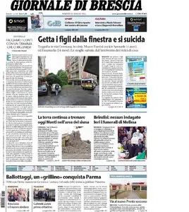 IL GIORNALE DI BRESCIA 22 MAGGIO 2012